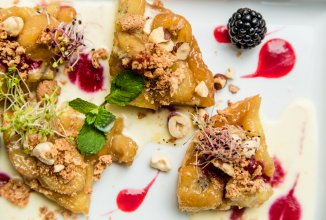 Банановый пирог