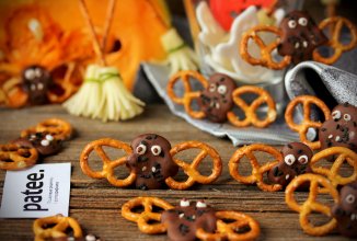 Съедобные летучие мыши на Хэллоуин