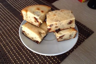 влажный пирог с финиками