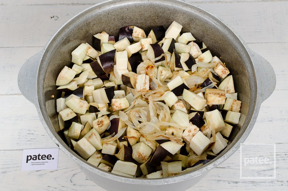 Соте из баклажан и кабачков - Шаг 5