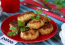 Куриные котлеты с кольраби и сыром