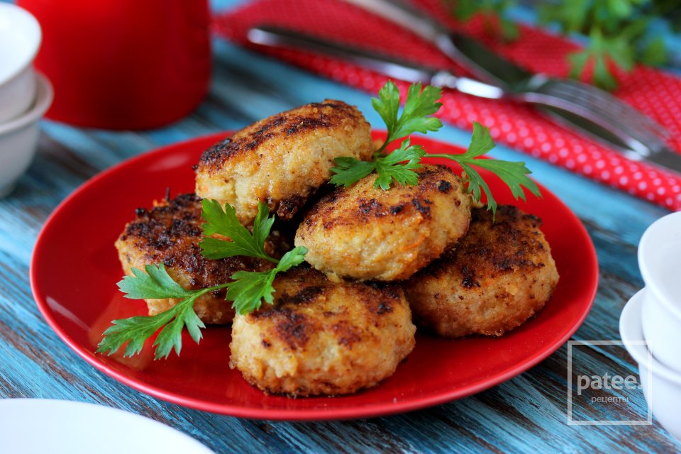 Куриные котлеты с кольраби и сыром - Шаг 13