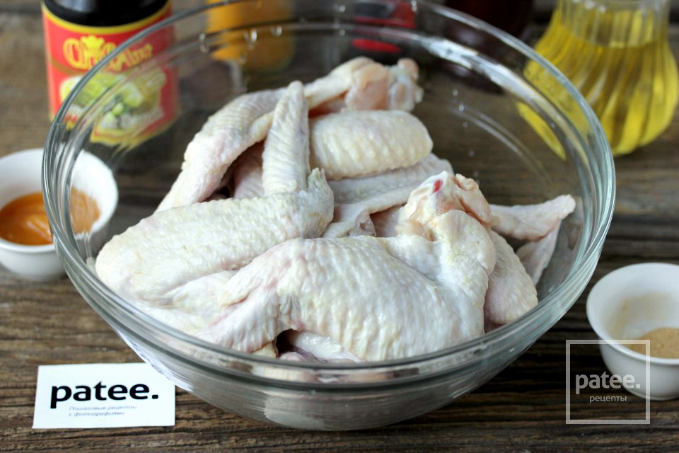 Куриные крылышки в устрично-медовом маринаде - Шаг 2