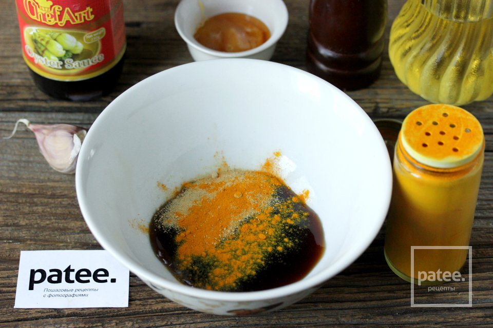 Куриные крылышки в устрично-медовом маринаде - Шаг 5