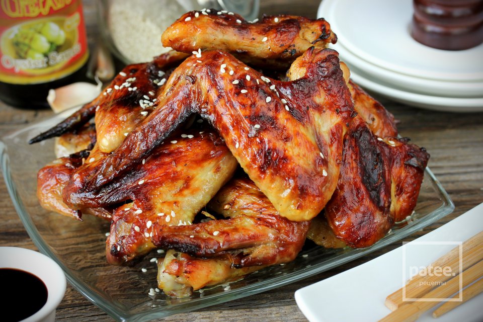 Куриные крылышки в устрично-медовом маринаде - Шаг 14