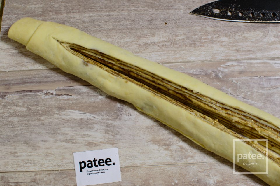 Плетенка с корицей и орехами - Шаг 11