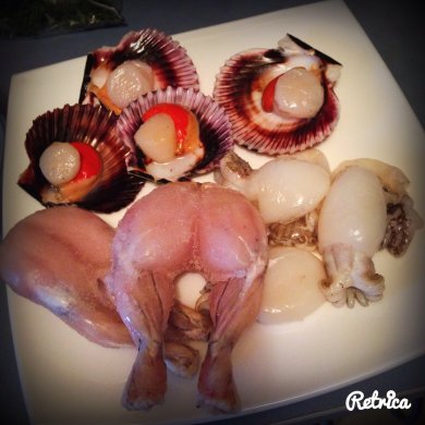 Ассорти из морепродуктов - Шаг 1