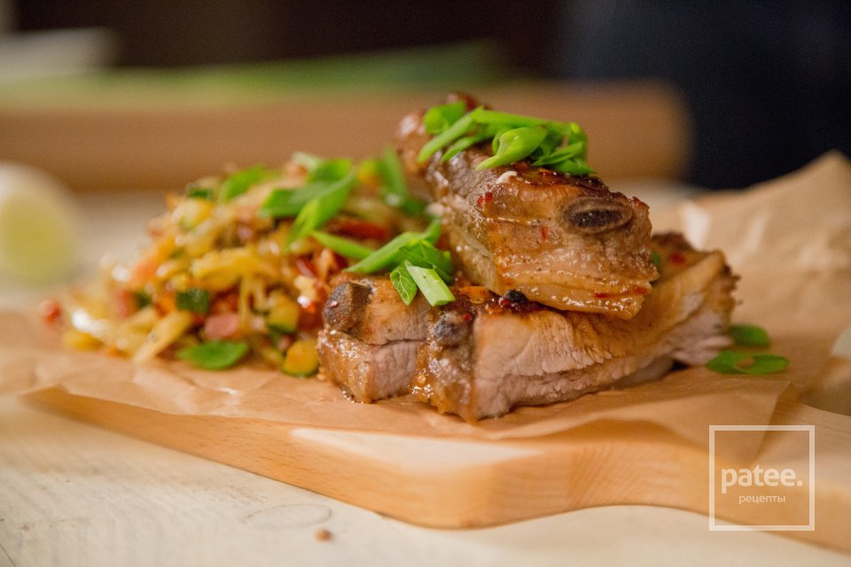 Свиные ребрышки, запеченные в духовке - Шаг 21