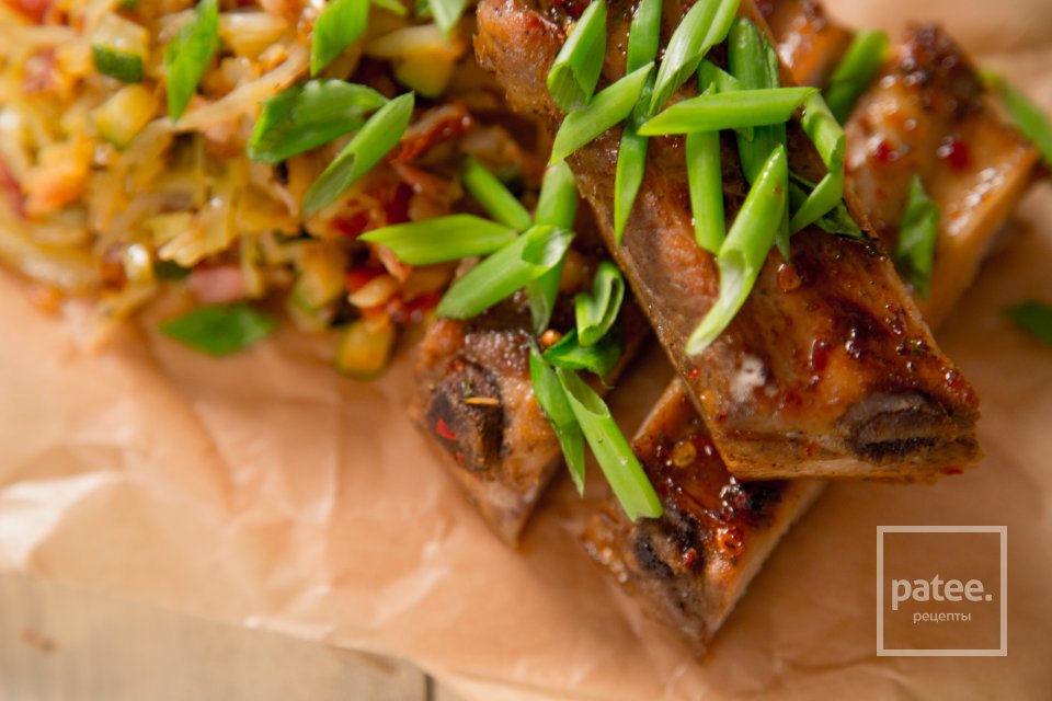 Свиные ребрышки, запеченные в духовке - Шаг 22