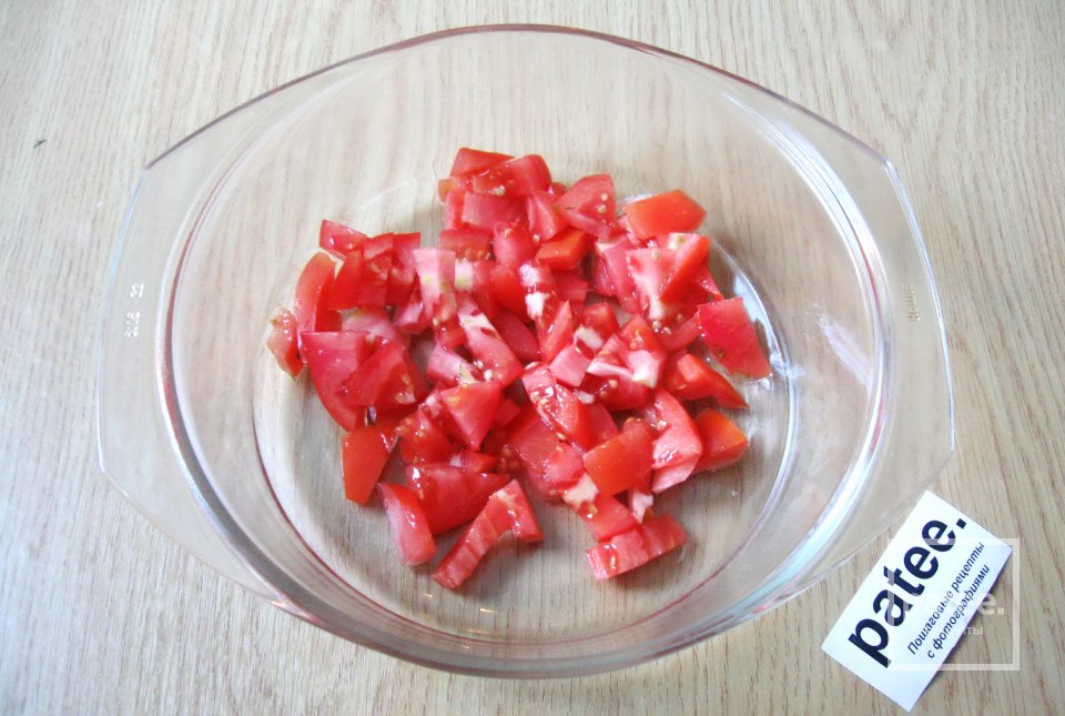 Салат с ветчиной и фарфалле - Шаг 2