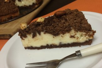 Творожно-шоколадный торт