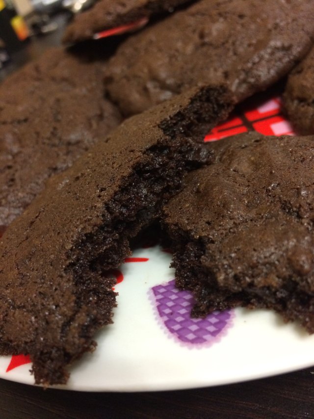 Идеальное мягкое шоколадное печенье с кусочками шоколада