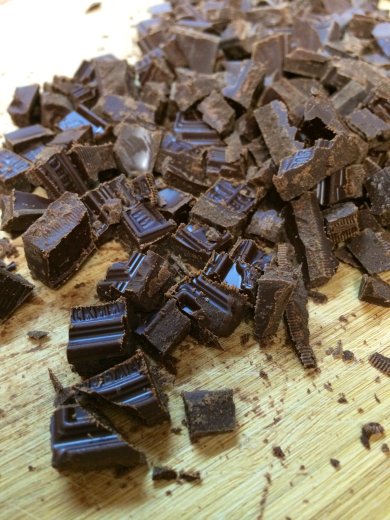 Идеальное мягкое шоколадное печенье с кусочками шоколада - Шаг 1