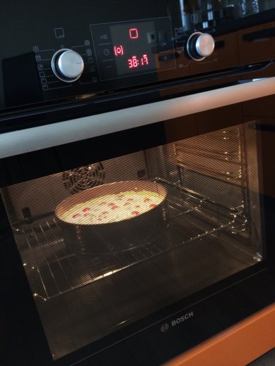 Киш-лорен с курицей и грибами - Шаг 4