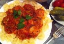 Куриные тефтели с томатным соусом