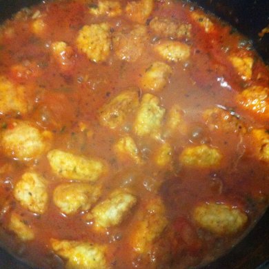 Куриные тефтели с томатным соусом - Шаг 8