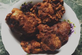 Куриные крылья в кляре