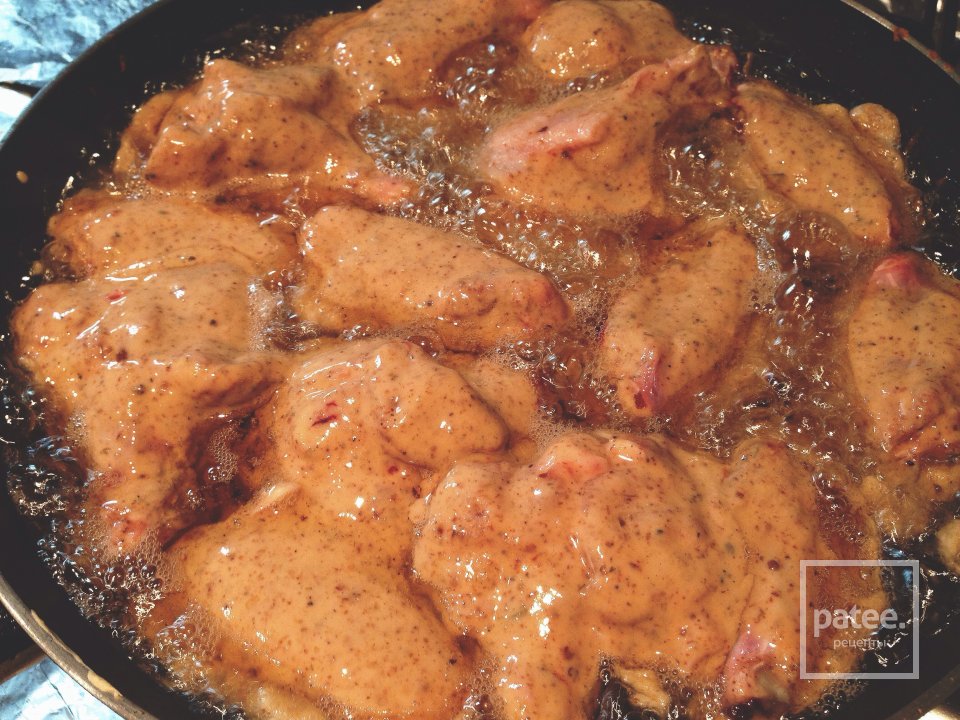 Куриные крылья в кляре - Шаг 4