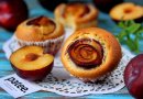 Маффины Сливовые розы
