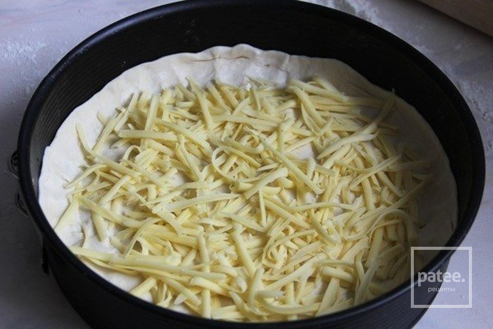 Киш с грибами и помидорами - Шаг 1