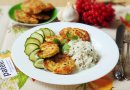 Рубленые котлеты с кабачками