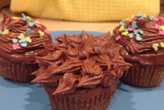 Шоколадные капкейки