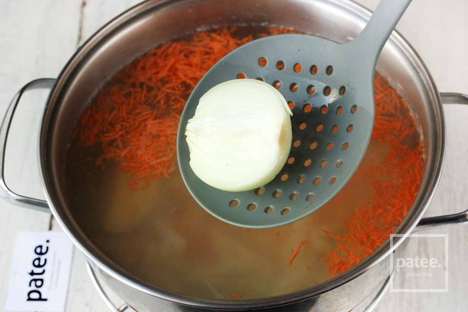 Рыбный суп из хека с мидиями - Шаг 5