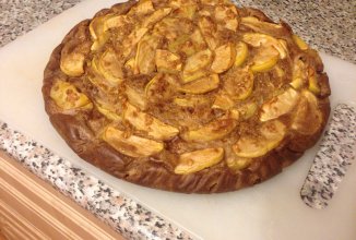 Диетическая яблочная шарлотка😊