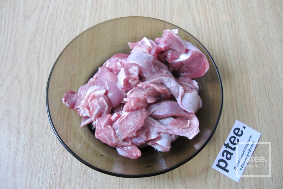 Индейка с картофелем, тыквой и грибами - Шаг 4