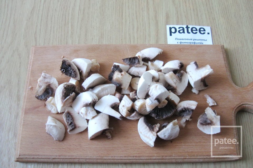 Индейка с картофелем, тыквой и грибами - Шаг 9