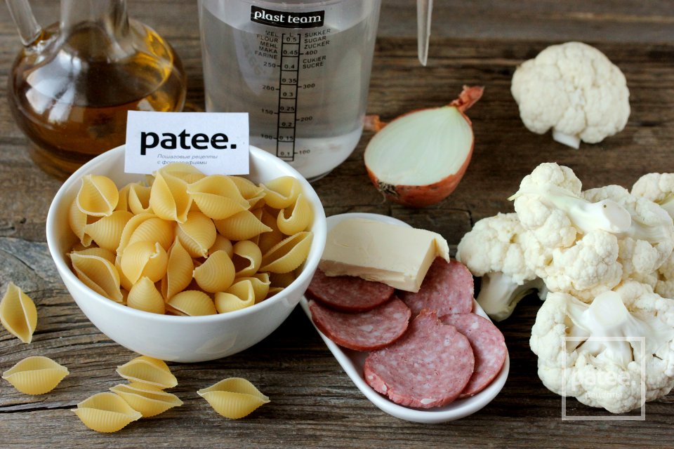 Паста с цветной капустой - Шаг 1