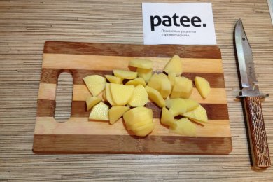 Борщ украинский с черносливом и яблоками - приготовление