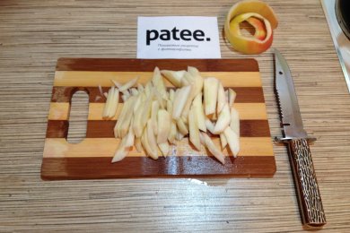 Борщ украинский с черносливом и яблоками - приготовление