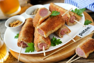 Сосиски в хрустящей хлебной оболочке