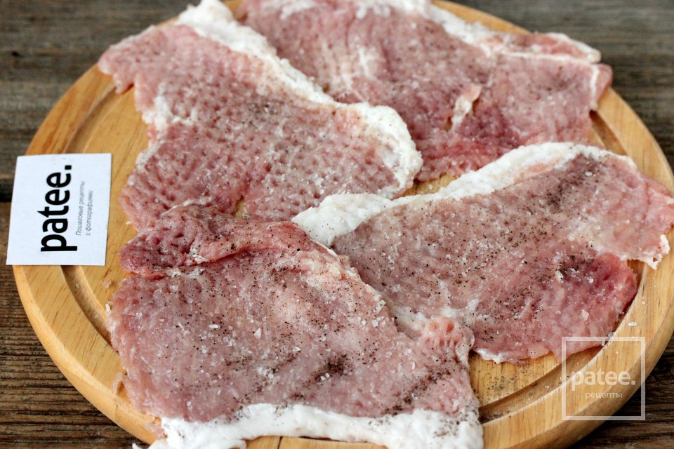 Свиные отбивные в кунжуте - Шаг 3