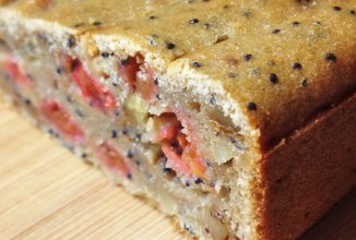 Кекс из овсяной муки на кефире