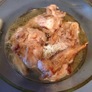 Кролик в сметане - Шаг 4