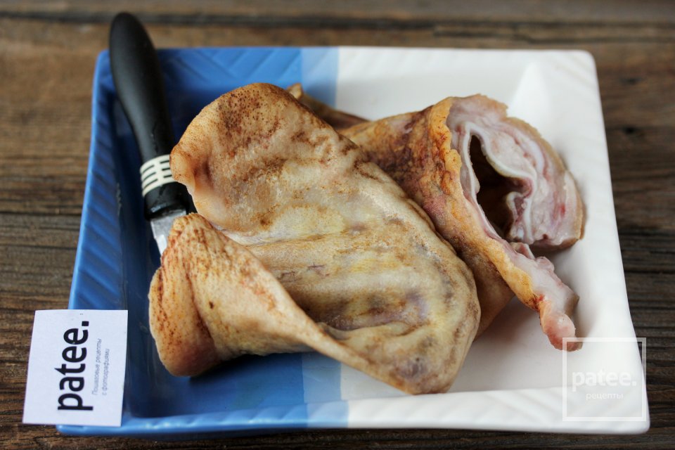 Соломка из свиных ушей к пиву - Шаг 2