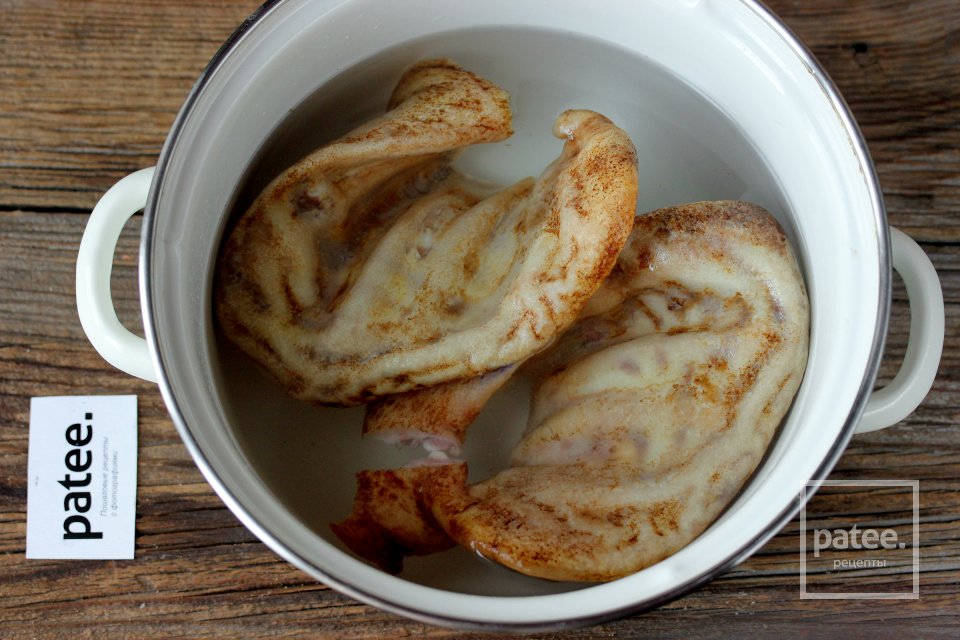 Соломка из свиных ушей к пиву - Шаг 3