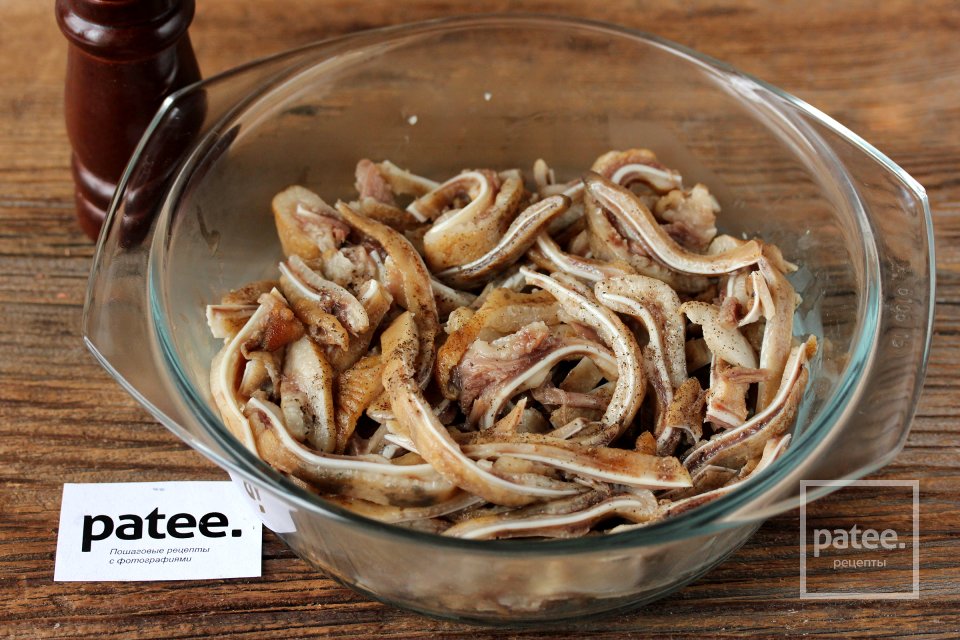 Соломка из свиных ушей к пиву - Шаг 9