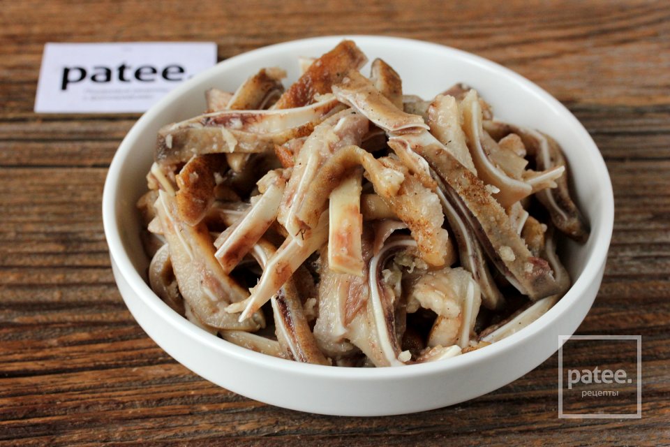 Соломка из свиных ушей к пиву - Шаг 11