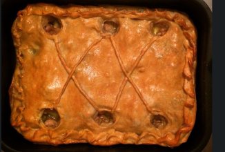 Пирог курочка с брокколи