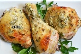 Курица в маринаде по-гречески.