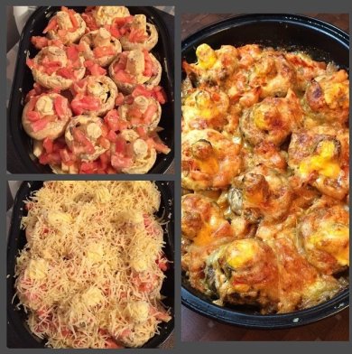 Грибочки в духовке