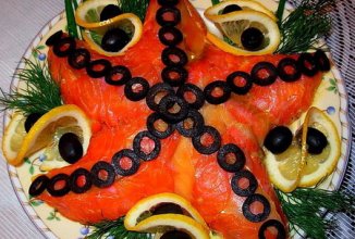 Салат "МОРСКАЯ ЗВЕЗДА"