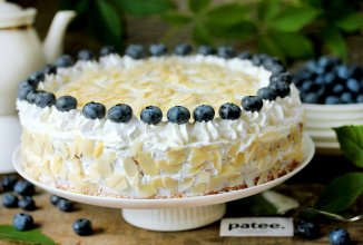 Торт с маскарпоне Белая королева