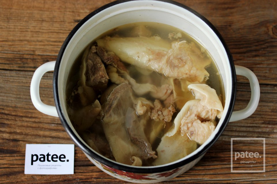 Блинчики с вареной говядиной и рисом - Шаг 2