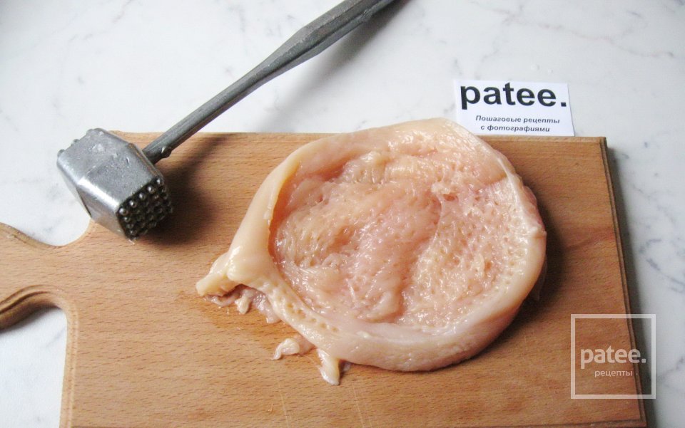 Отбивные из куриной грудки с начинкой - Шаг 3