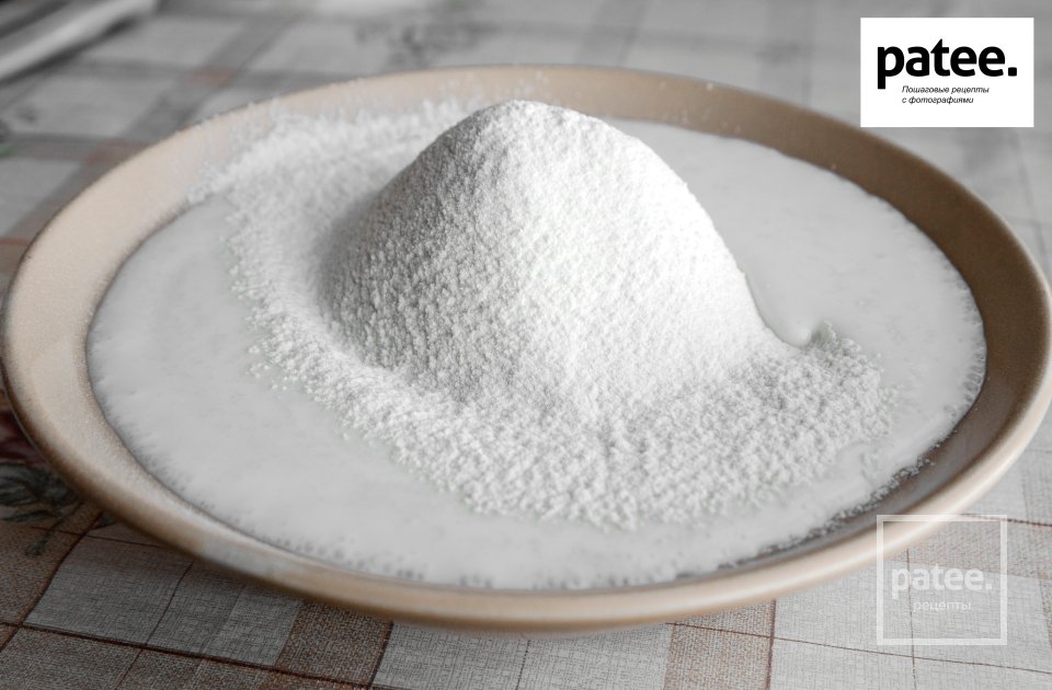 Вегетарианская пицца на тесте без дрожжей и яиц - Шаг 2