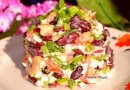Салат из фасоли "Остренький"